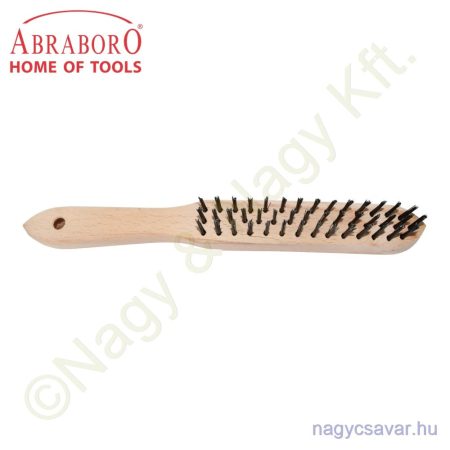 Kézi kefe fanyelű, 3 soros 290/140mm 0.30 OSG ABRABORO
