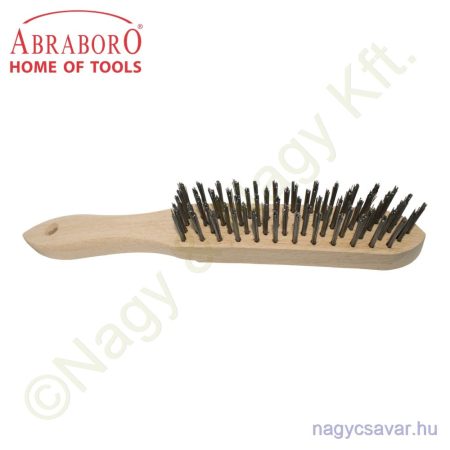 Kézi kefe fanyelű, 5soros 290/140mm 0.30 OSG ABRABORO
