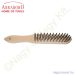 Kézi kefe fanyelű, 5soros 290/140mm 0.30 INOX ABRABORO
