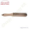 Kézi kefe fanyelű, 4soros 290/140mm 0.30 INOX ABRABORO Kézi kefe fanyelű, 4soros 290/140mm 0.30 INOX ABRABORO