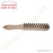 Kézi kefe fanyelű, 4soros 290/140mm 0.30 INOX ABRABORO