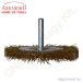 Száras körkefe D75x10mm d6 0,30 MES ABRABORO