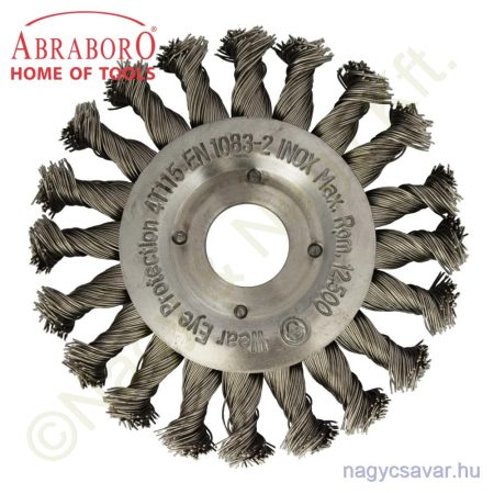 ULTRA körkefe SZ 2121 115x22mm 0.50 INOX ABRABORO