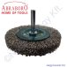 Száras körkefe D60x12mm d6 0.30 INOX ABRABORO 