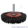Száras körkefe D75x10mm d6 0.30 STD ABRABORO Száras körkefe D75x10mm d6 0.30 STD ABRABORO