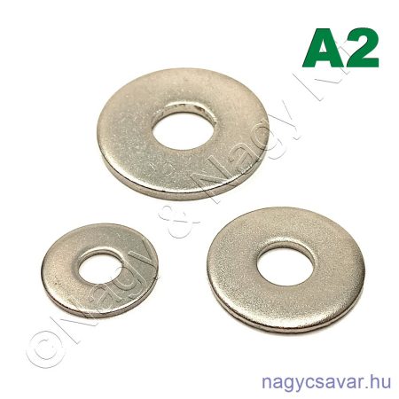 M3,2 széles alátét (3D) A2