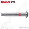 TA M8 T/25 S nagyszilárdságú feszítődübel (50/cs) FISCHER