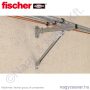 FCS N M10x60 kalapácsfejű csavar 50/cs Fischer