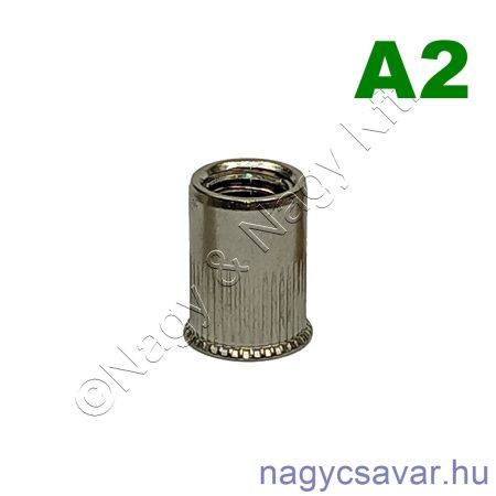 M4 KP A2 szegecsanya M4x10 Lv0,5-3,0