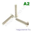 M4x35 df.bkny.csavar peremes A2