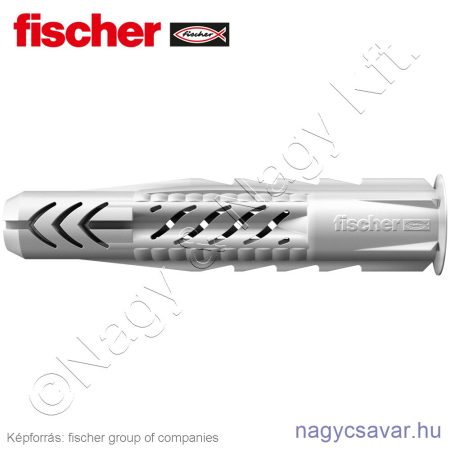 UX 5x30 R univerzális dübel peremmel (100/cs) FISCHER