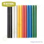 Ragasztórúd 7,2x100mm színes (12db) EXTOL Craft