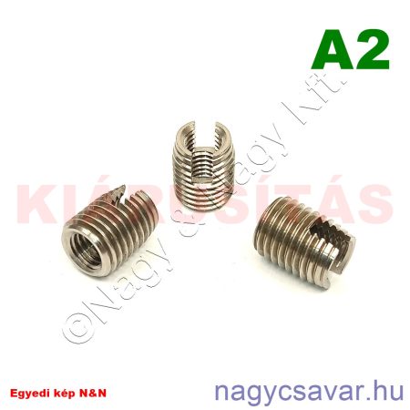 M8x15 ENSAT betét A2**