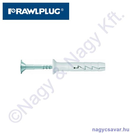 Beütődübel 10x80 tölcsér peremmel (50/cs) RAWL 
