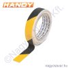 Ragasztószalag - csúszásmentes - 5mx25mm - sárga/fekete HANDY Ragasztószalag - csúszásmentes - 5mx25mm - sárga/fekete HANDY