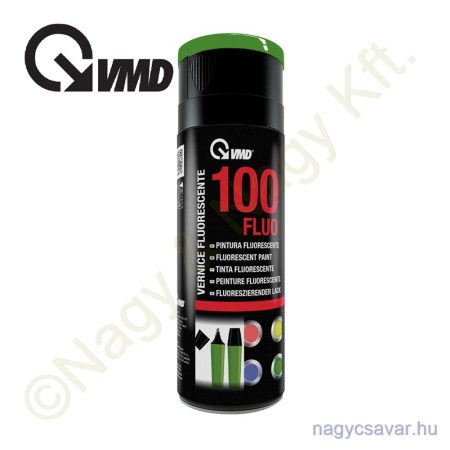 Fluoreszkáló festék spray 400ml ZÖLD VMD (100)