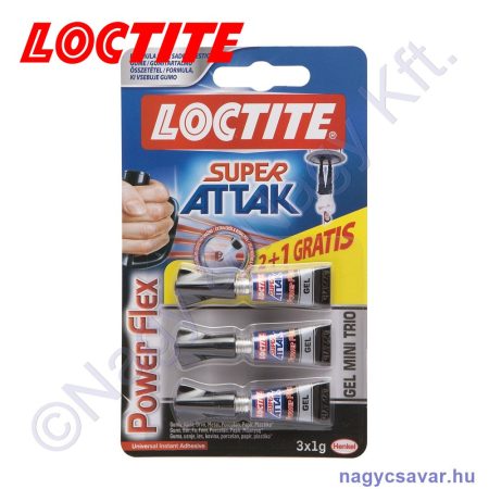 Loctite Super Bond Mini Trio 3x1g Loctite