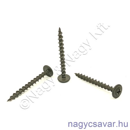 4,2x35 gyorsépítő csavar fához peremes nagyfejű (1.000db/cs)