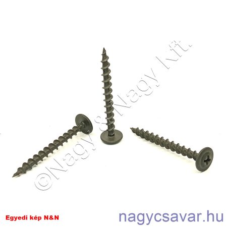 4,2x45 gyorsépítő csavar fához peremes nagyfejű