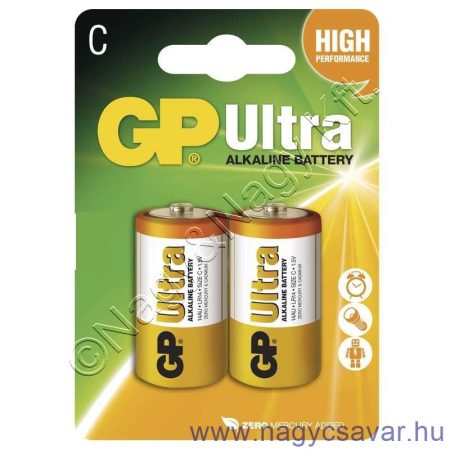 Elem BABY 1,5V Ultra alkáli GP (LR14, C, 14AU, MN1400)