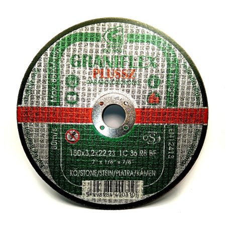 180x3,2x22,2 vágókorong kőhöz GRANIFLEX Plussz