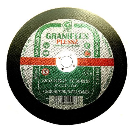 230x3,2x22,2 vágókorong kőhöz GRANIFLEX Plussz