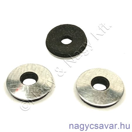 Gumis alátét 6,3x25