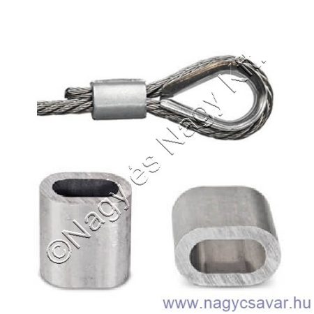 Alumínium hüvely  5mm