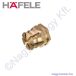 M6x12 réz feszítődübel furat Ø8mm HAFELE
