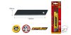 HBB-20B 25mm-es fekete penge 20db OLFA HBB-20B 25mm-es fekete penge 20db OLFA