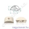 Hullámlemez alátét, natúr (250db/cs) Hullámlemez alátét, natúr (250db/cs)