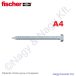 7x85 állványcsavar A4 FISCHER