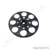 Szigetelésrögzítő tányér 60mm FEKETE (500/cs) Szigetelésrögzítő tányér 60mm FEKETE (500/cs)