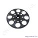 Szigetelésrögzítő tányér 60mm FEKETE (500/cs)