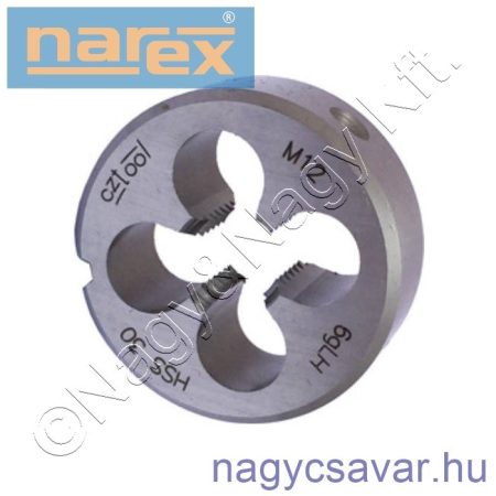 G 1/2" menetmetsző NAREX