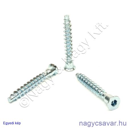 7x40 konfirmátor csavar horg.