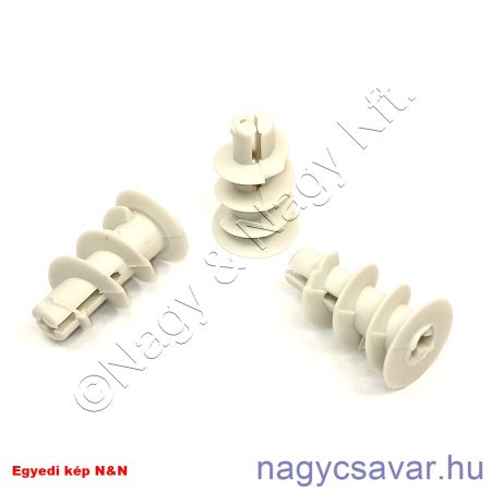 6x22 műanyag tipli gk.-hoz(csavar Ø4mm)