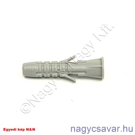 10x60 műanyag tipli norm.(csavar Ø6mm)