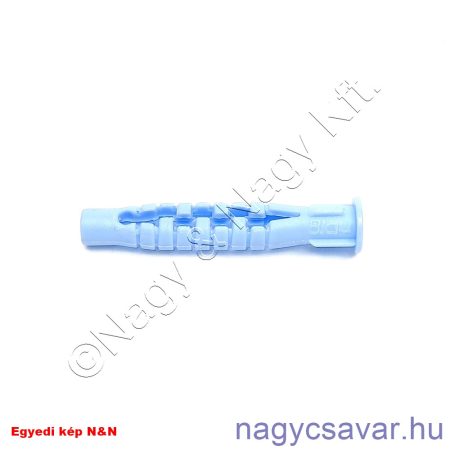 6x45 műanyag tipli univ.(csavar Ø4mm)