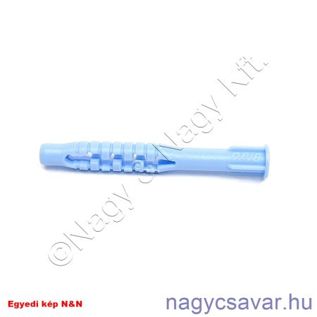 6x60 műanyag tipli univ.(csavar Ø4mm)