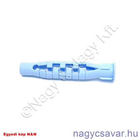 10x70 műanyag tipli univ.(csavar Ø6mm)