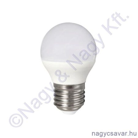 LED körte E27 3W fej 45mm 3.000K 2év