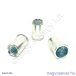 M12 KP recézett szegecsanya 1,0-4mm-ig, fúró Ø13,1mm KOE