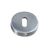 Ajtócím INOX 812P kerek kulcslyuk MHA Ajtócím INOX 812P kerek kulcslyuk MHA