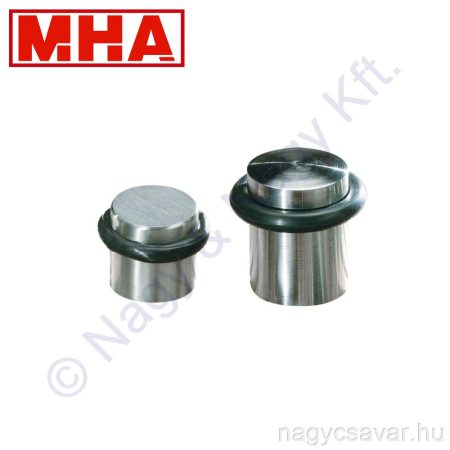 Ajtóütköző inox 826/25x27mm A4 MHA