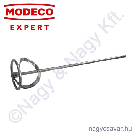 Keverőszár ragasztóhoz 100x500mm hatszög szár MODECO Expert