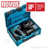 J-551 akkumulátoros tűzőgép 18V Li-Ion 1x2Ah + metabox NOVUS