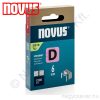 D 53F 6mm tűzőkapocs, lapos 1.200db NOVUS