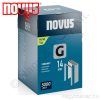 G 11 14mm tűzőkapocs, lapos 5.000db NOVUS