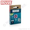 D 53 F 14mm tűzőkapocs D-csúcs 600db NOVUS